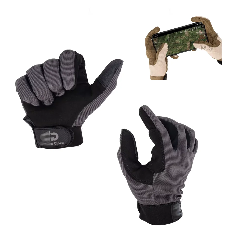Guantes tácticos al aire libre ligeros del caza del verano con la pantalla táctil para dispositivos del teléfono móvil
