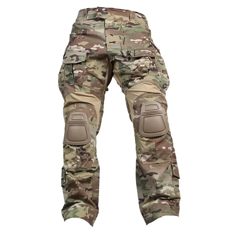 Pantalones tácticos G3, pantalones Cargo de combate para hombre, Camping, Airsoft, Paintball, senderismo, pantalones de caza, entrenamiento, senderismo, resistentes al desgaste - imagen 2