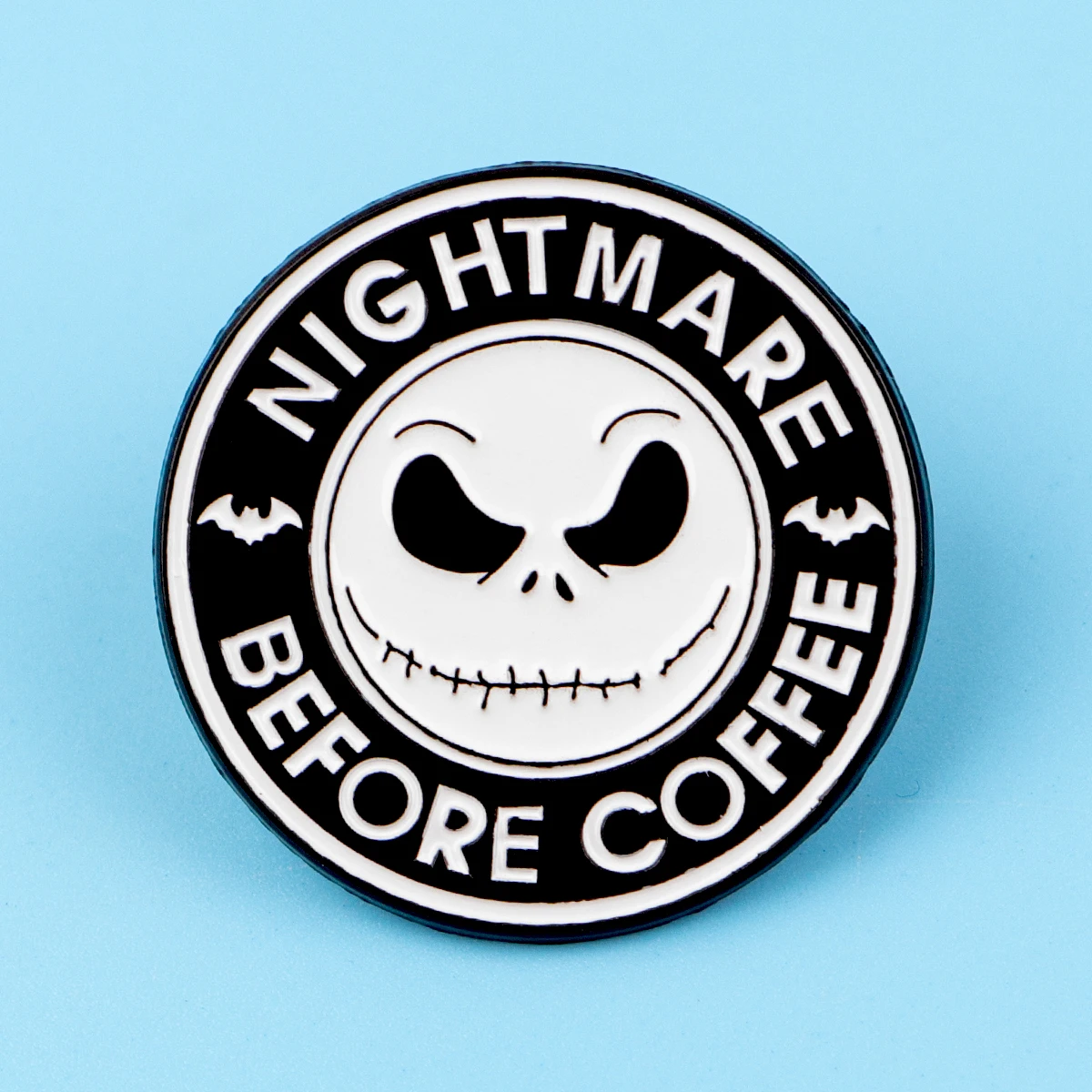 Alfileres esmaltados de esqueleto de Halloween, conjunto de broche de película de terror, Pin de solapa de Metal, insignia, accesorios para mochila, joyería, regalos de fiesta - imagen 3