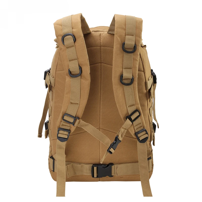 Mochila 3D de nailon para hombre, bolsa impermeable para senderismo, pesca, caza, deportes tácticos militares al aire libre, Camping y senderismo, 40L - imagen 4