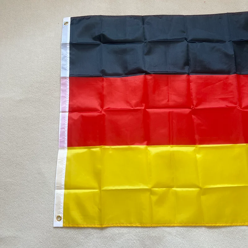 Bandera de Alemania 90x150cm colgante poliéster negro rojo amarillo de deu alemán Deutschland bandera de Alemania para decoración - imagen 3