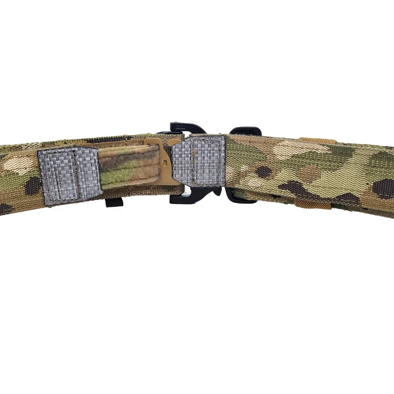 Cinturón táctico Molle de liberación rápida para hombre, hebilla de Metal, cinturones de Batalla Láser, equipo militar de tiro Multicam para Airsoft, 1,75 pulgadas - imagen 4