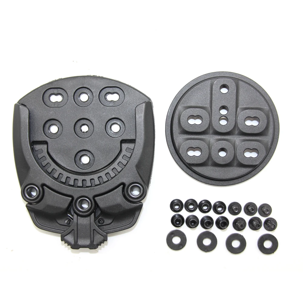 Funda para pistola táctica Molle, Kit de desconexión rápida, adaptador de funda con Clip para cintura Tek-Lok, equipo de vaina para cuchillo