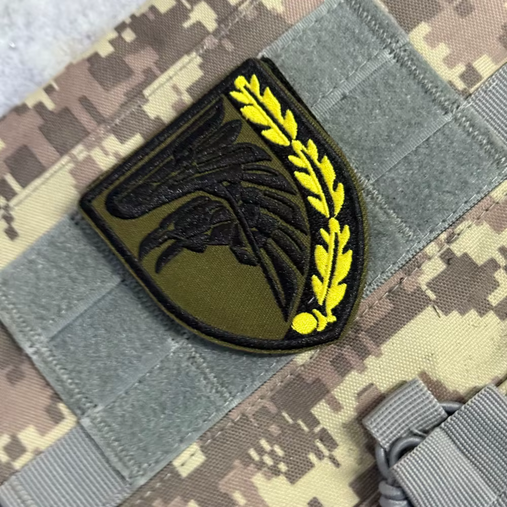 Parche bordado águilla voladora Ucrania – Militar táctico con velcro