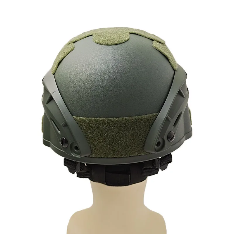 Casco Airsoft MICH 2000, 6mm, plástico ABS, ajustable, ACH, Paintball, táctico, con protección auditiva, Riel lateral de montaje frontal NVG - imagen 5