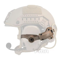 FMA Kit montaje riel casco adaptador táctico auriculares antirruido