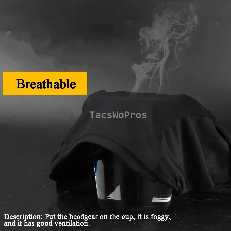 Tactical Balaclava Headgear Mask Airsoft Paintball Full Face Mask Breathable Outdoor Hunting Wargame CS Protection Mask - imagen 4