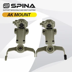 TAC adaptador Picatinny para casco Ops-Core ARC - Montaje audífonos COMTAC II/III nailon
