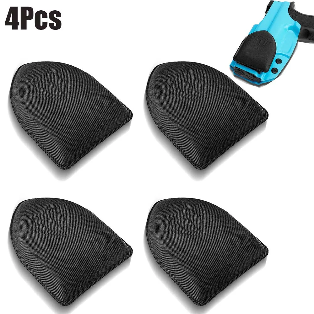 4 Uds. De espuma IWB, funda para pistola, apéndice de cuña, almohadilla de transporte oculta, funda para pistola, almohadilla antideslizante, cuña para pistola Kydex, herramienta para funda para pistola
