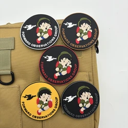 Parche táctico PVC Frontier UAV – Insignia moral con velcro