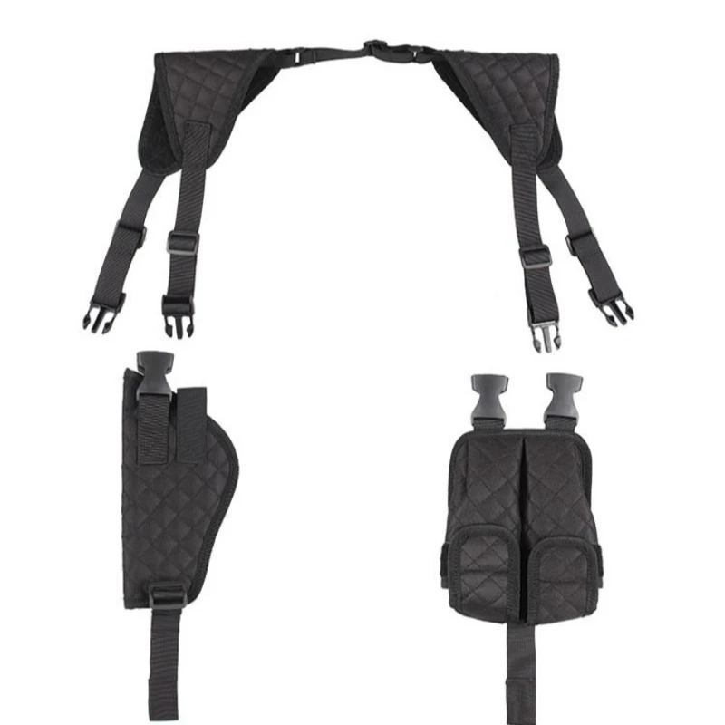 Funda sobaquera táctica para pistola con doble cargador - Porte oculto - imagen 3