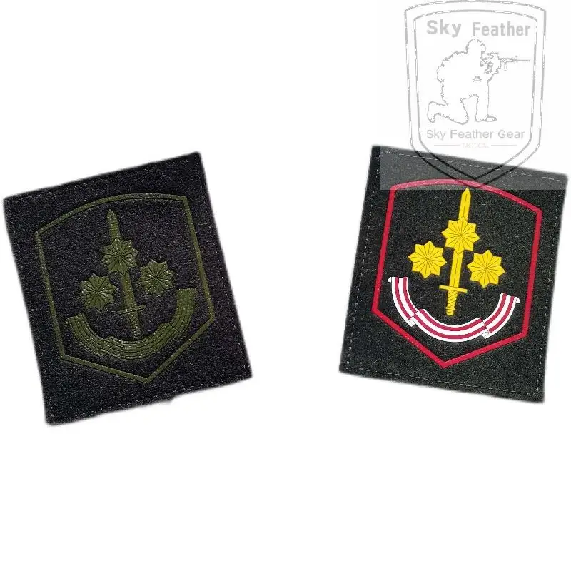 Banda de brazo de gancho y bucle, servicio militar ruso Original, 35th - imagen 5