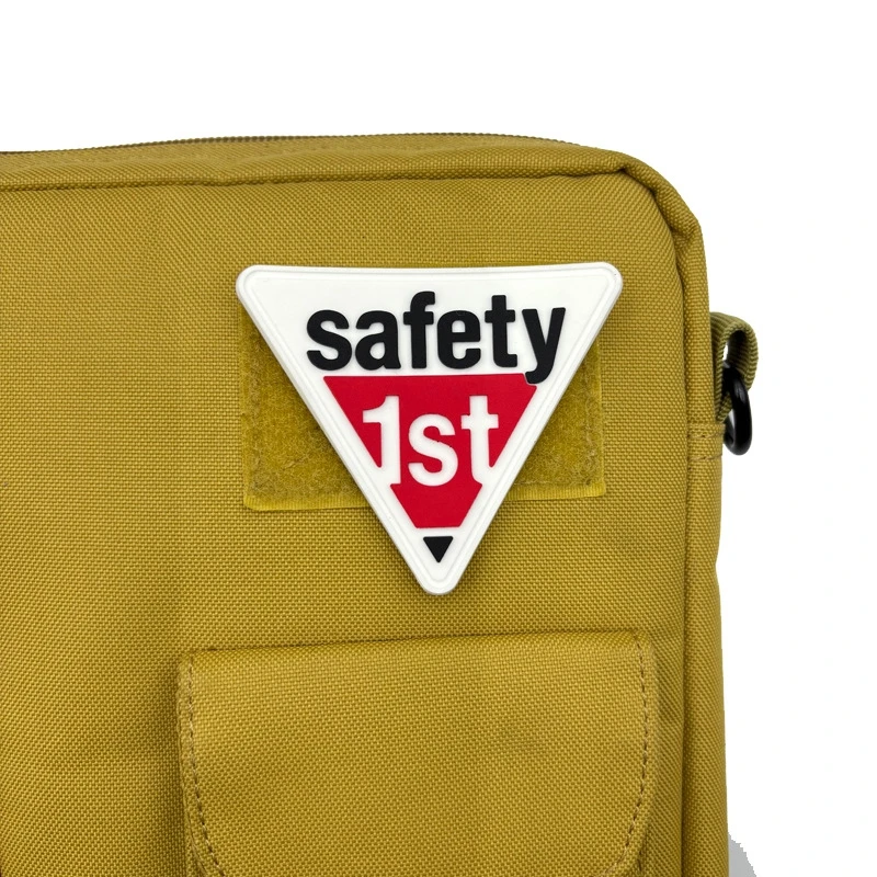 Parche de gancho y bucle de PVC brillante de seguridad, parches de accesorios de ropa, insignia moral al aire libre, insignias tácticas - imagen 4