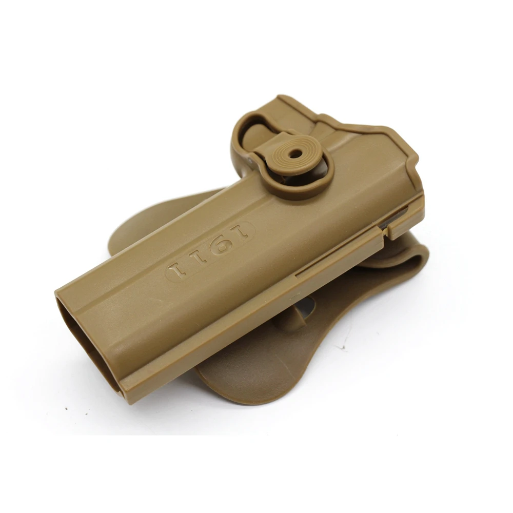 Funda para pistola de mano derecha 1911, funda para desbloquear rápidamente, funda táctica para revistas de 9mm - imagen 5