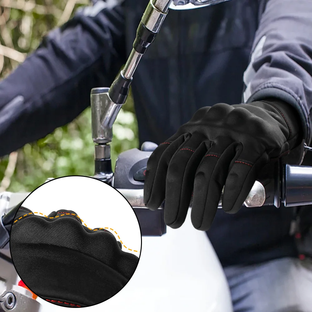 Guantes Térmicos de invierno con pantalla táctil, deportes de invierno, senderismo al aire libre, Camping, caza, trabajo en ciclismo, equipo de protección antideslizante a prueba de viento - imagen 2