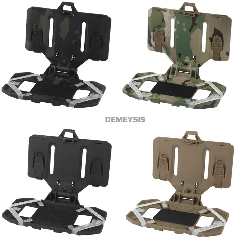 Soporte para teléfono móvil táctico MOLLE tablero de navegación plegable tiro al aire libre caza deportes soporte para teléfono Panel de administrador - imagen 2