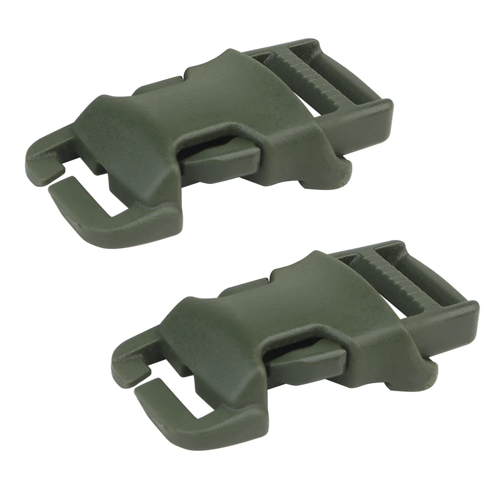 OPHIDIANTAC 2 uds hebilla lateral de liberación rápida, Clip de hebilla de correas accesorio Modular desmontable para cinturón bolsa chaleco portador de placa - imagen 3