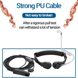 Auricular Baofeng UV-9R PRO – Micrófono acústico impermeable táctico