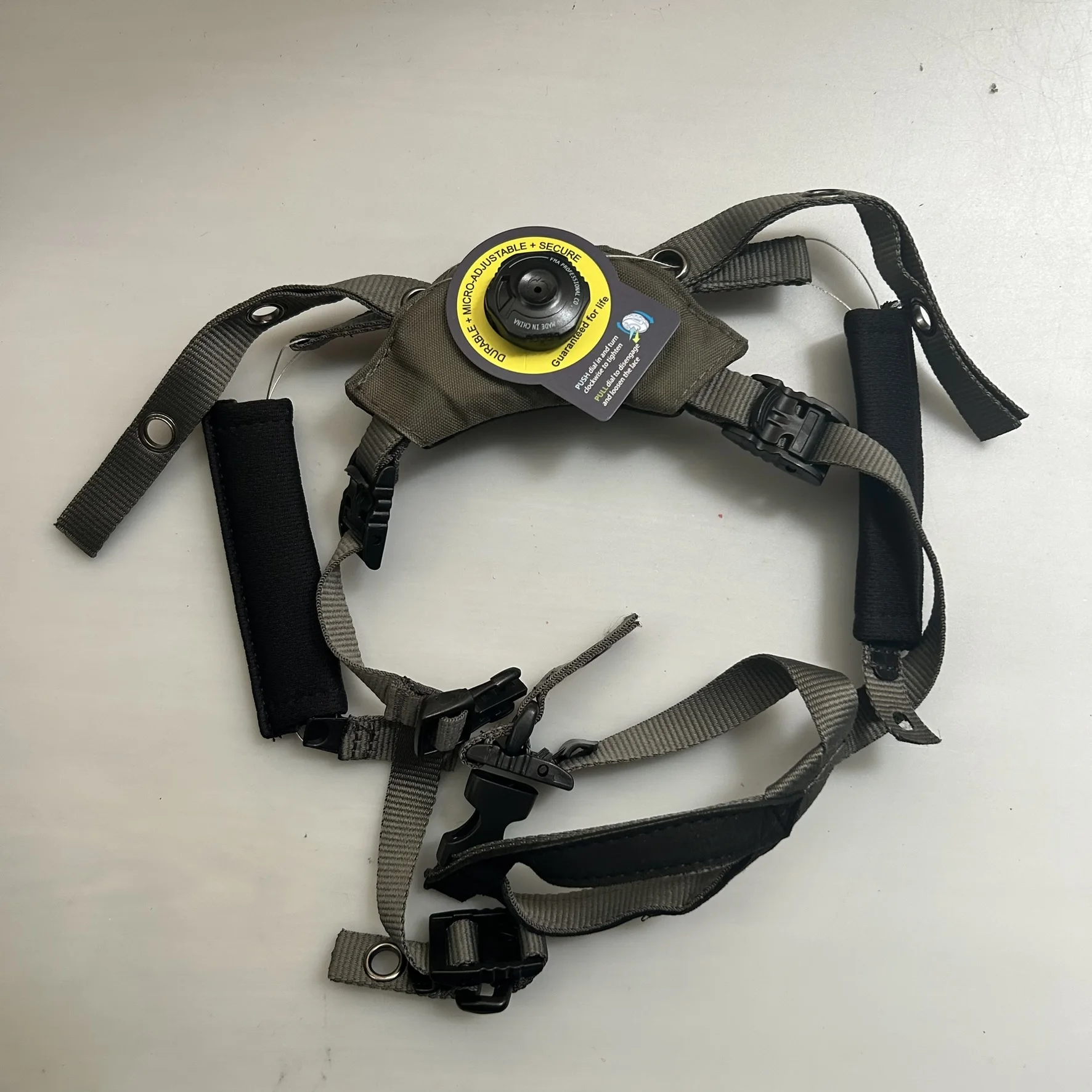 Accesorio para casco FMA: correa de suspensión EX con sistema BOA - Modificación de actualización ajustable