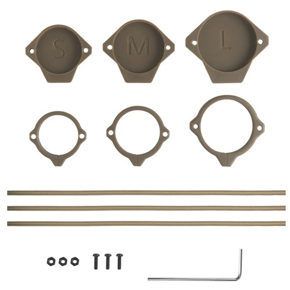 Protector de lente para linterna táctica: cubierta protectora - imagen 4