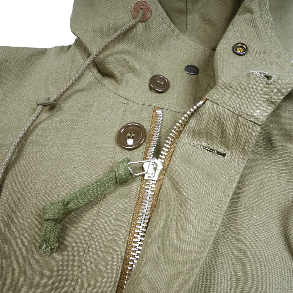 Chaqueta WW2 M47 para exteriores, chaqueta de soldado americano a prueba de viento, copia de entrenamiento Original, chaqueta US M47 - imagen 5