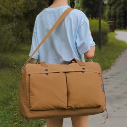 Bolsa de viaje para acampar, bolso cruzado deportivo para gimnasio, senderismo al aire libre, zapatos de Trekking, bolso de bolsillo, bolsa de almacenamiento para negocios y universitarios