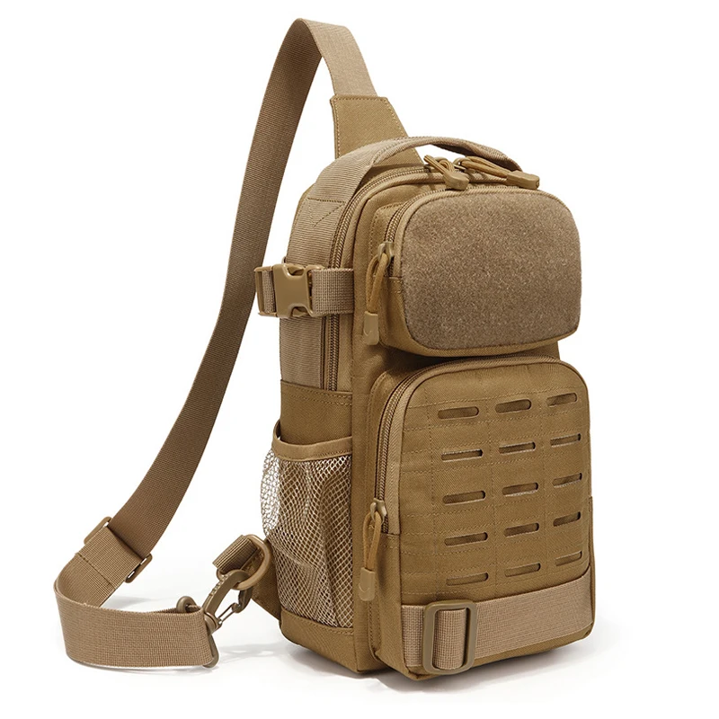 Mochila duradera de nylon Molle System, bolso de hombro táctico, Equipo Impermeable, caza, equitación, senderismo, rango Ba - imagen 2