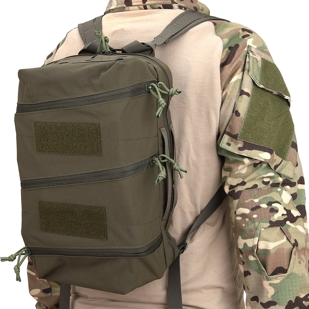 Mochila compacta de asalto Delta, bolsa IFAK de alta capacidad, almacenamiento portátil táctico, bolsa de uso General, mochila de caza Airsoft - imagen 2