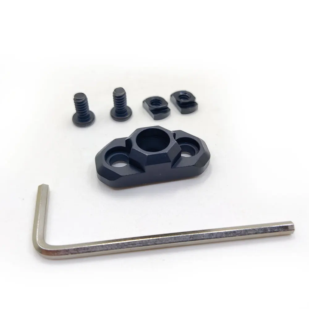 Arma QD Sling Base de montaje correa táctica adaptador de montaje de riel botón caliente accesorios de caza - imagen 5