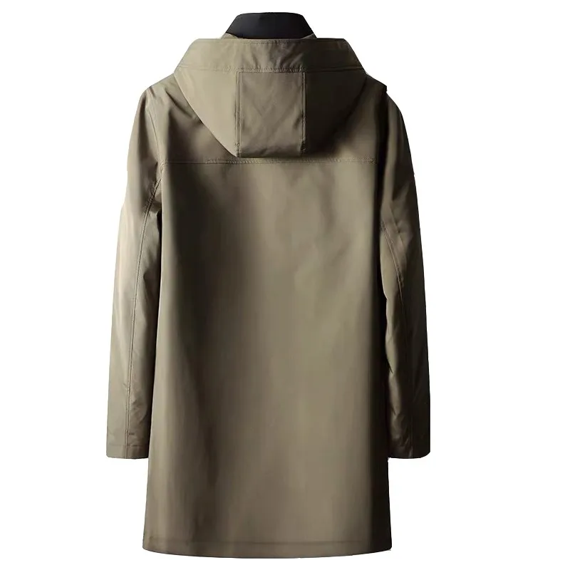 Chaqueta de negocios antipuñaladas para hombres, ropa anticorte de autodefensa, estilo oculto informal Flexible, medio a largo, nuevo - imagen 3