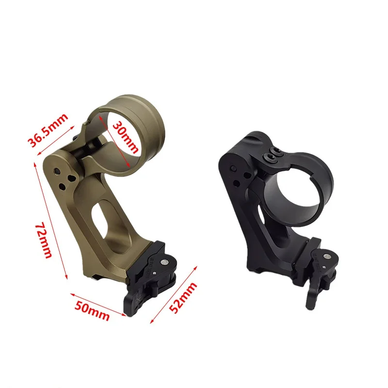 Soporte táctico GBRS 2,91 FTC OMNI MAGNIFIER 2,91 "línea central óptica con palanca QD montaje de envío rápido - imagen 5