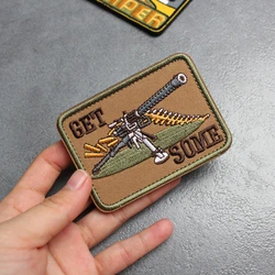 Parche bordado táctico Killer Zombie para ropa y mochilas