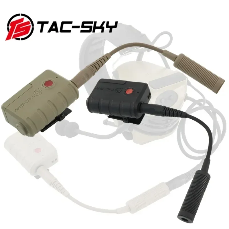 TS TAC-SKY auriculares tácticos adaptador PTT Bluetooth para EARMOR /COMTA/SORD orejeras de tiro accesorios tácticos - imagen 3