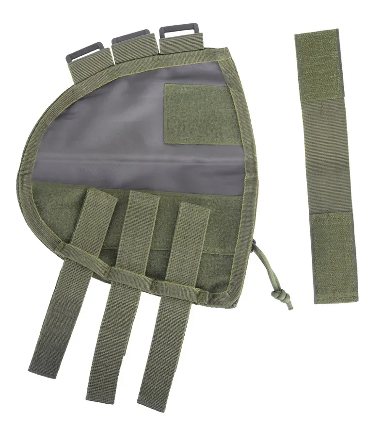 Soporte táctico para la mejilla con bolsa de munición escopeta y rifle - imagen 2