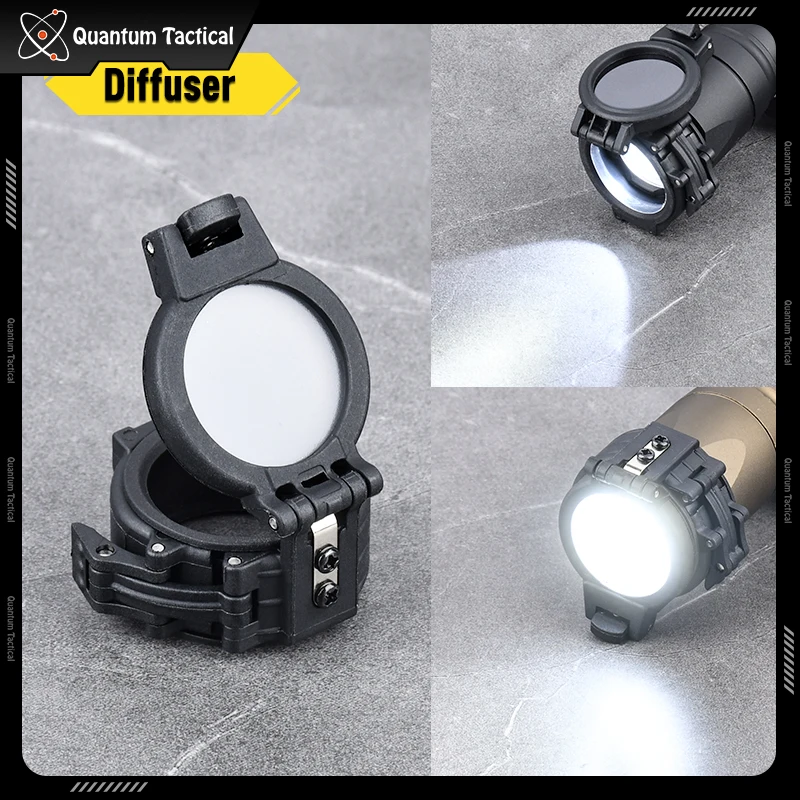 Linterna Táctica WADSN M600C, 600 Lúmenes, Luz LED, Difusor, Luz de Relleno IR, Cubierta de Lámpara, Accesorios de Caza para Armas de Airsoft - imagen 5