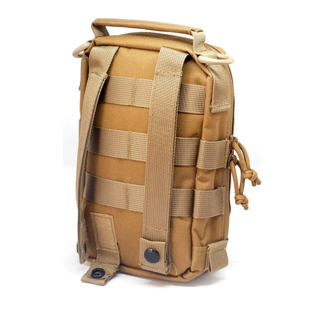 Paquete táctico EDC bolsa de almacenamiento con cuchillo Kit de herramientas Molle pequeño accesorio supervivencia botiquín de primeros auxilios para organización táctica - imagen 3