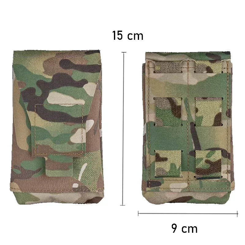 Bolsa táctica MOLLE plegable de cargadores, despliegue rápido - imagen 2
