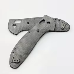 Básculas de micarta con mango de cuchillo de 3 colores para agarre Griptilian 551 de banco con tornillos