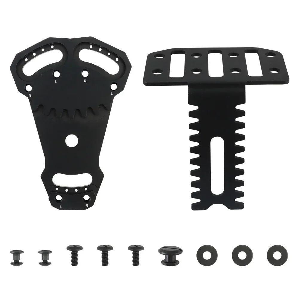 Placa adaptadora cant negativo NCP2 para funda táctica airsoft QLS - imagen 5