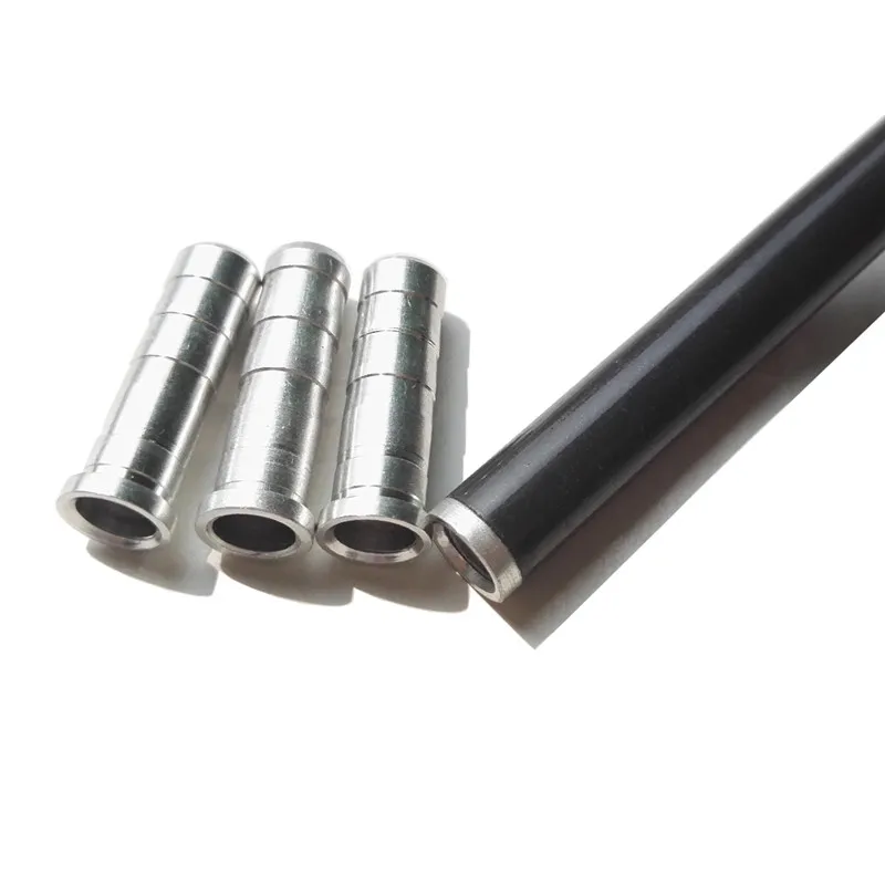 Conector de flecha de tiro con arco, inserto de flecha de aluminio para caza, cabezas de flecha ID 6,0 6,2 7,6mm, accesorios de caza con eje de flecha - imagen 5