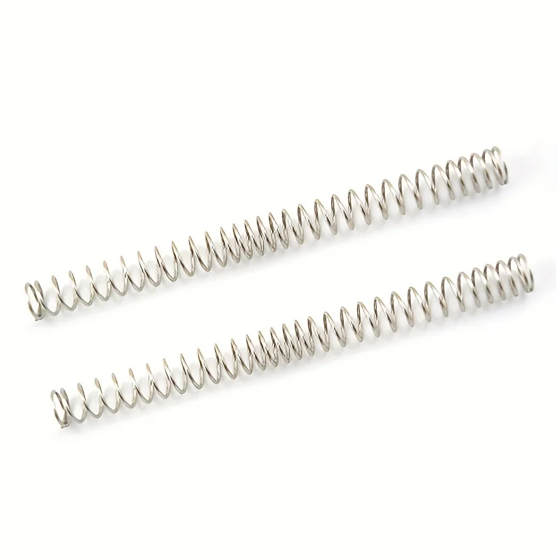 Resorte de caja de cambios, cable de música niquelado, extremo plano, diseño de espaciado desigual, adecuado para AEG V, M100, M120, M160, M170, M110, M140, M150 - imagen 2