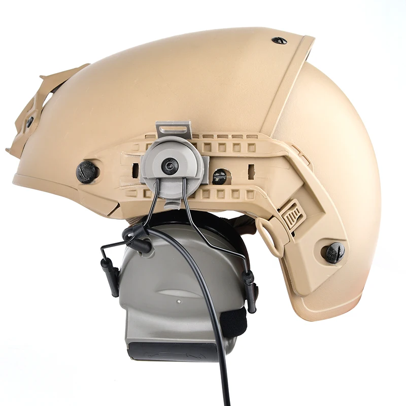 Auriculares tácticos C2 para casco FAST con micrófono - imagen 5