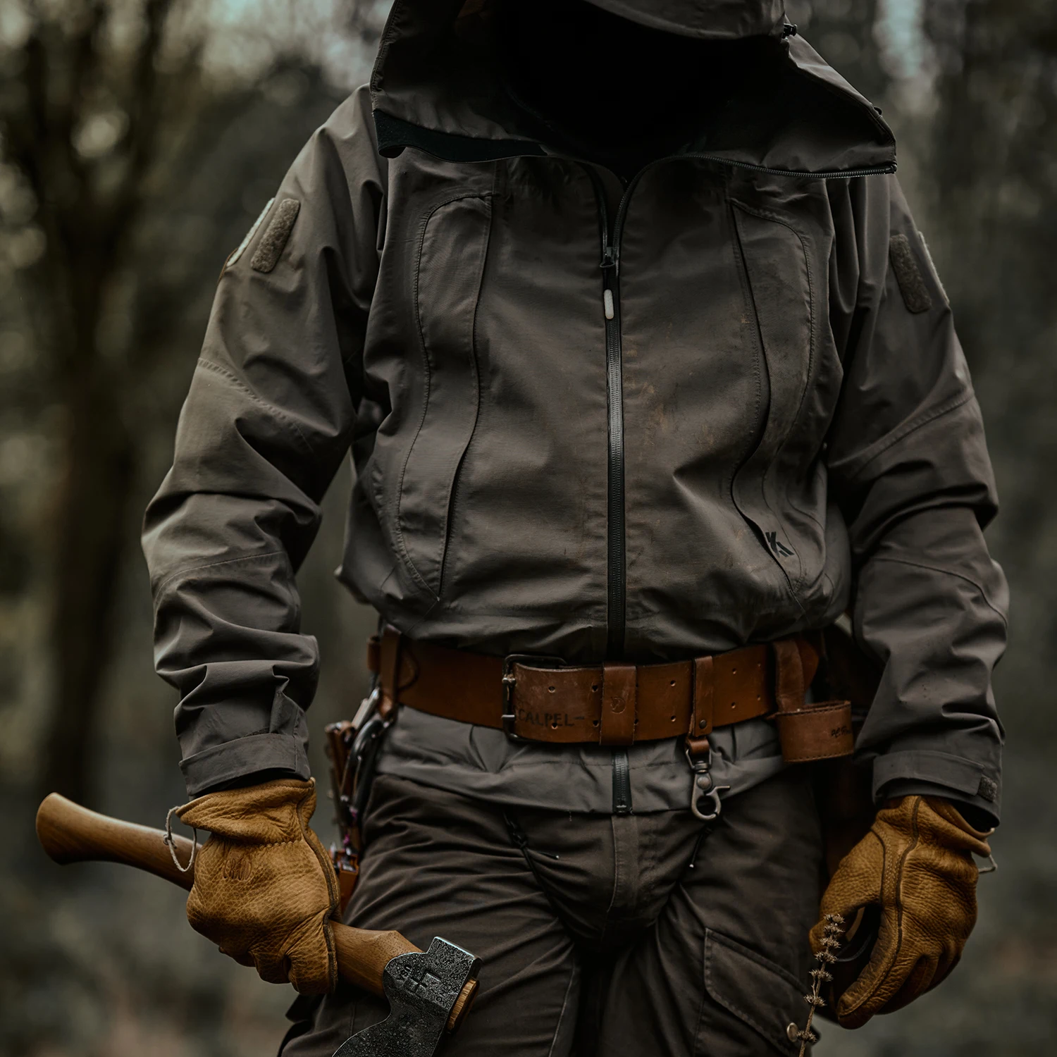 Chaqueta de camping para senderismo y combate al aire libre, chaqueta de exterior para hombre, chaqueta de cáscara dura - imagen 3
