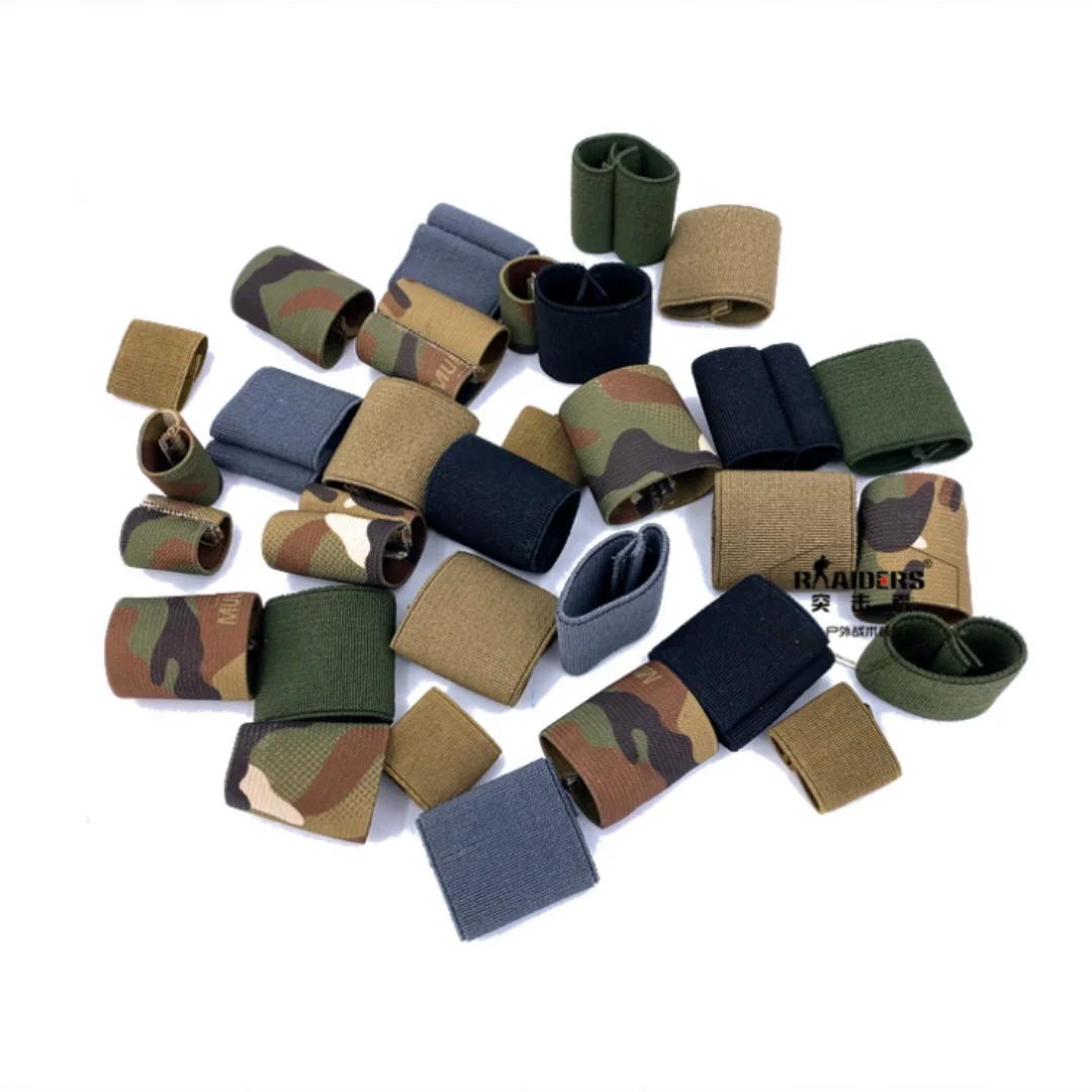 Hebilla de cinturón elástica para mochila, hebilla organizadora de correas, sujetar el agarre elástico de la brida del Cable con una funda antideslizante - imagen 3