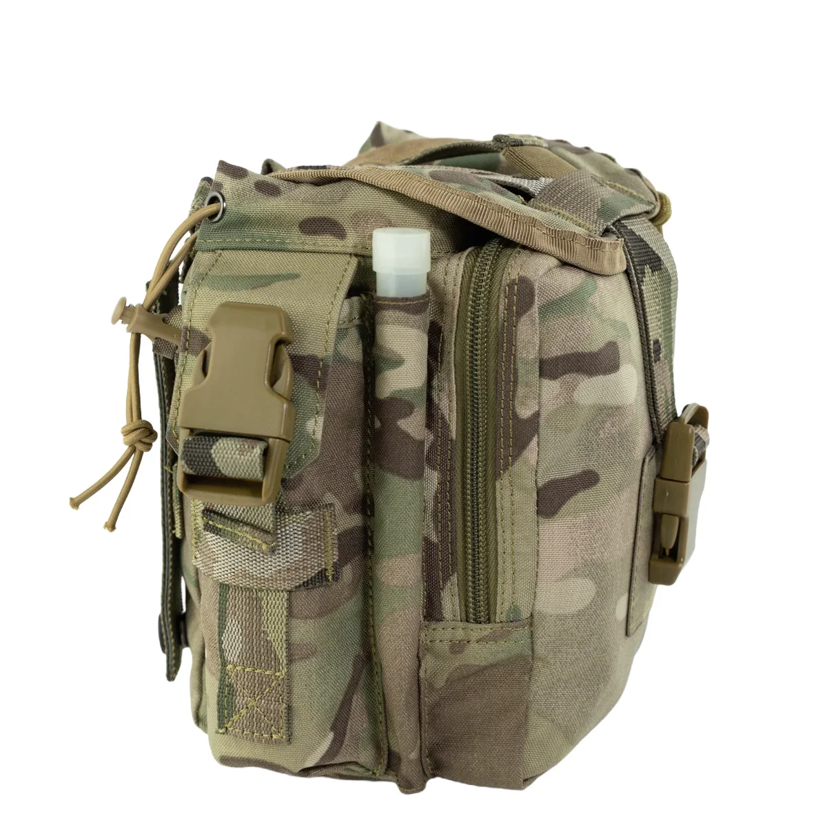 Bolsa táctica de caza al aire libre para colgar en el pecho, riñonera MOLLE, bolsa para hervidor, paquete de cubierta para taza de agua - imagen 4