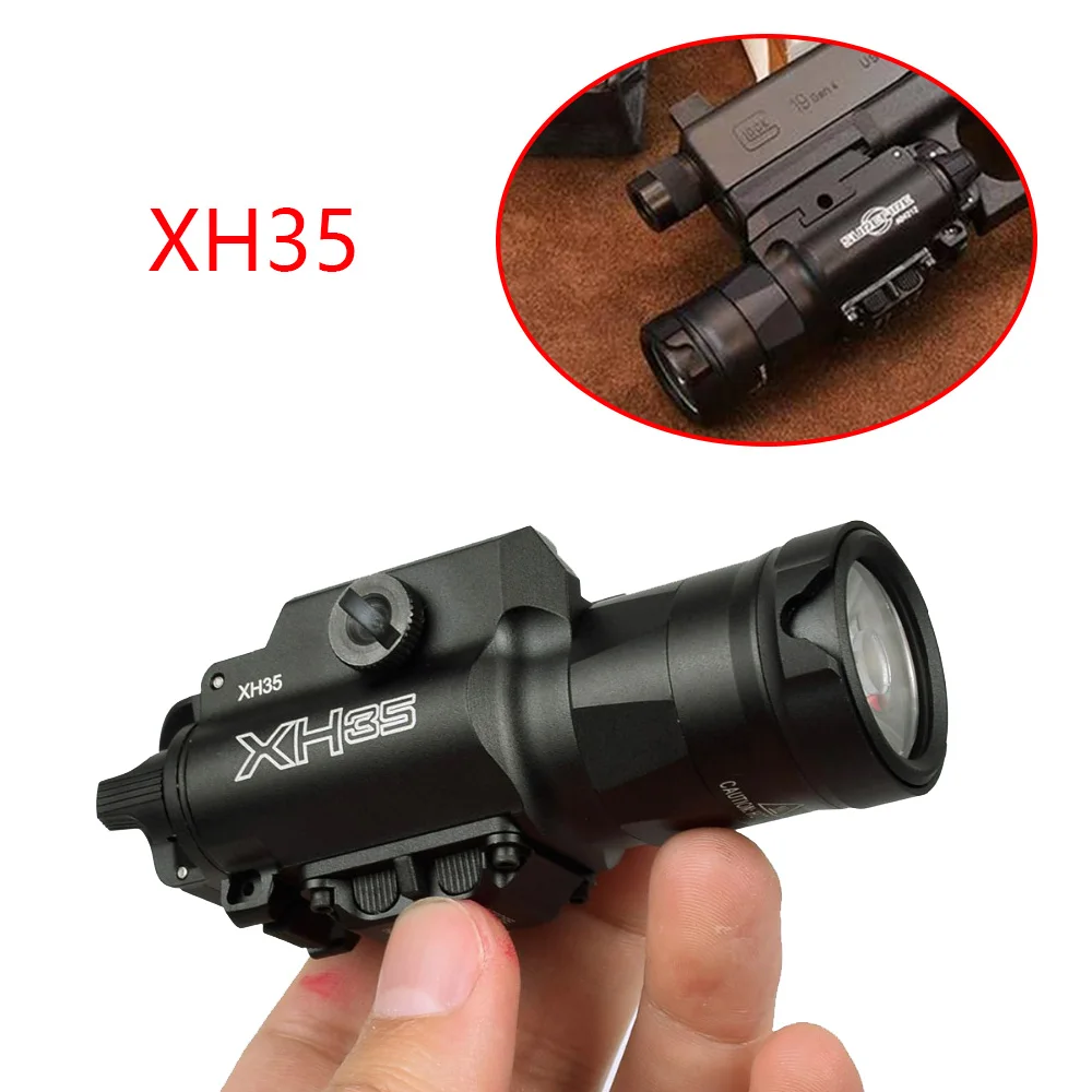 1000 lúmenes doble salida táctica XH15 XH35 X300UH-B arma luz X300 Ultra Airsoft pistola explorador luz estroboscópica linterna - imagen 3