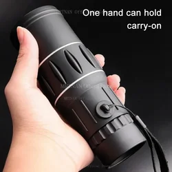 Monocular táctico HD largo alcance para caza y observación