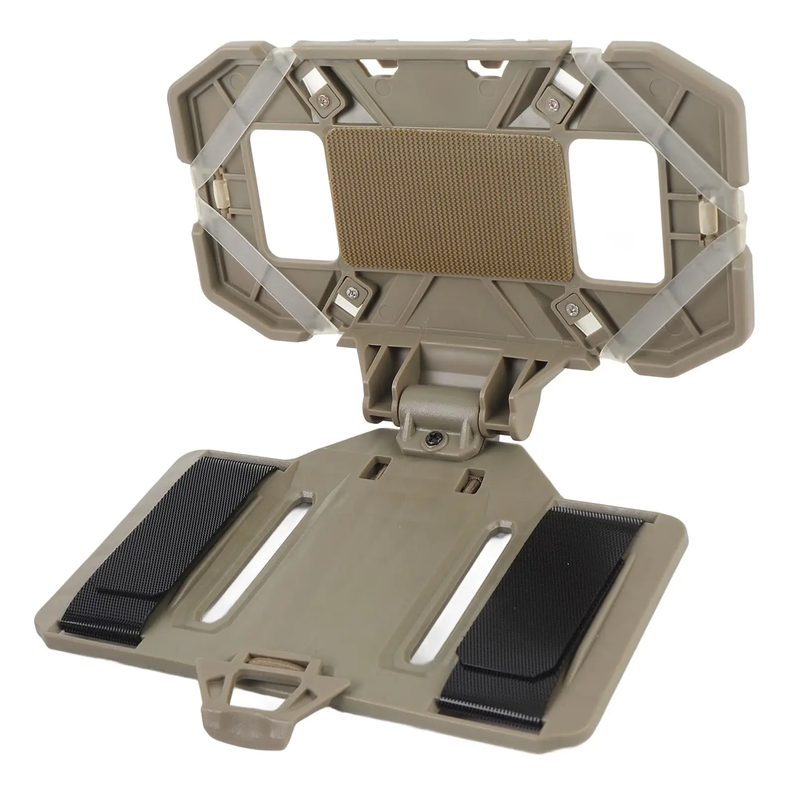 Soporte para teléfono con chaleco táctico, portador de placa de engranaje, accesorios para chaleco, portador de tablero, tablero de navegación plegable - imagen 3