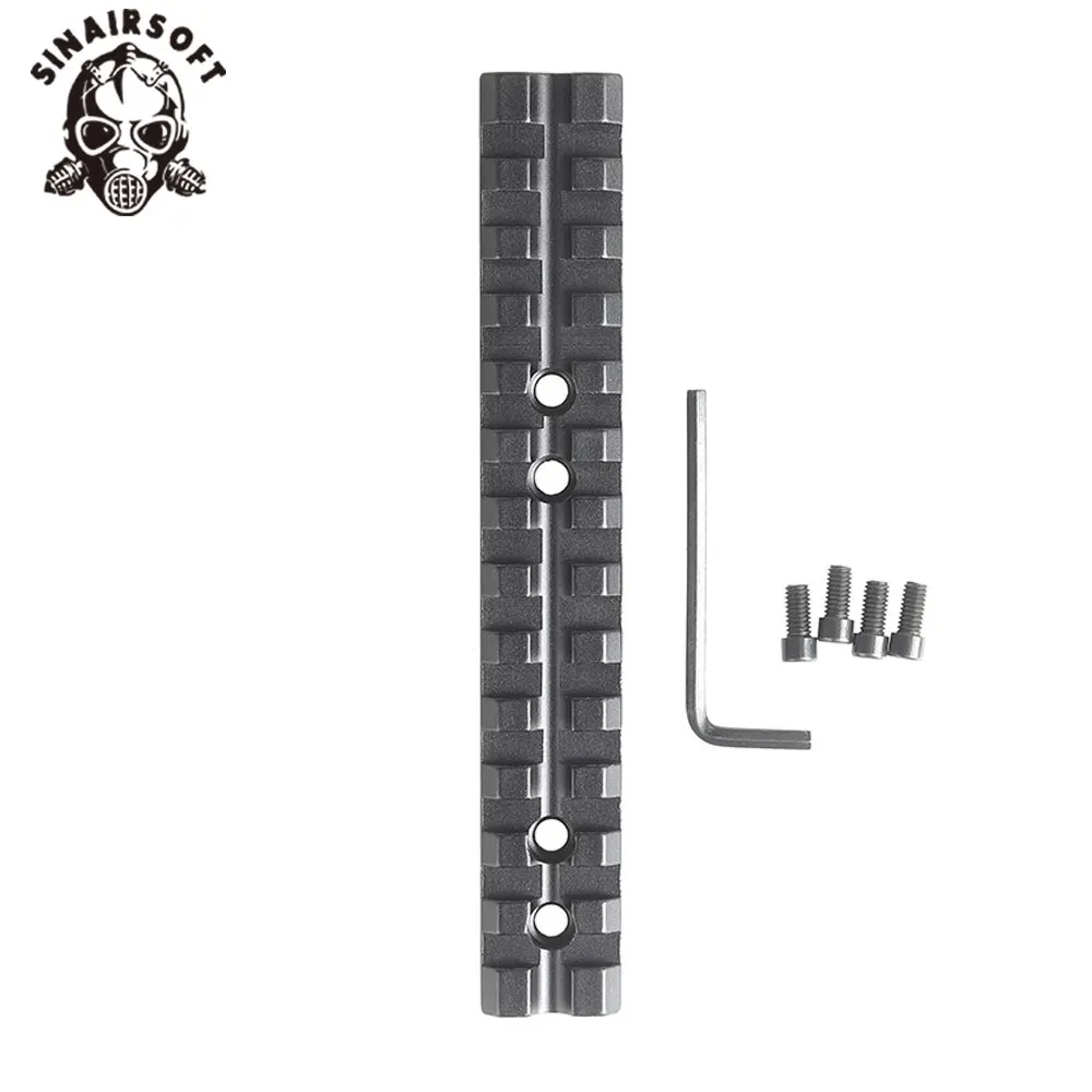 Adaptador Weaver Picatinny de 21mm con 4 agujeros y 13 ranuras, soporte para mira de Rifle para Mossberg modelo 500, accesorios de caza - imagen 4