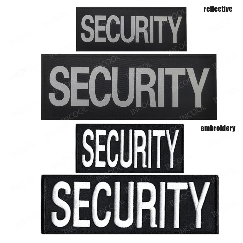 Parches bordados de seguridad, insignias reflectantes infrarrojas tácticas IR para ropa, gorra y mochila - imagen 2